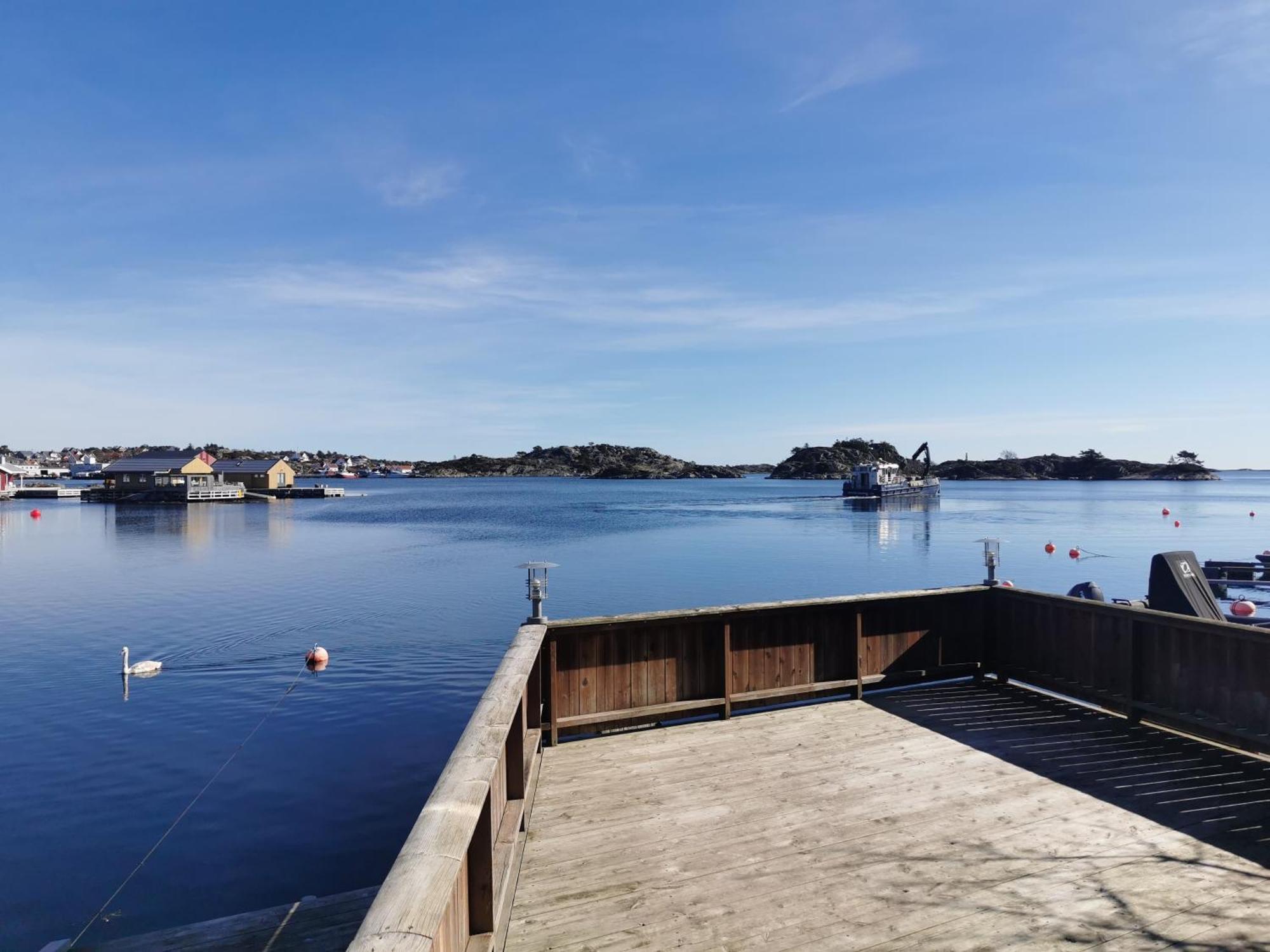 Ferie Pa Bryggekanten I Kristiansand, Flekkeroy Bagian luar foto