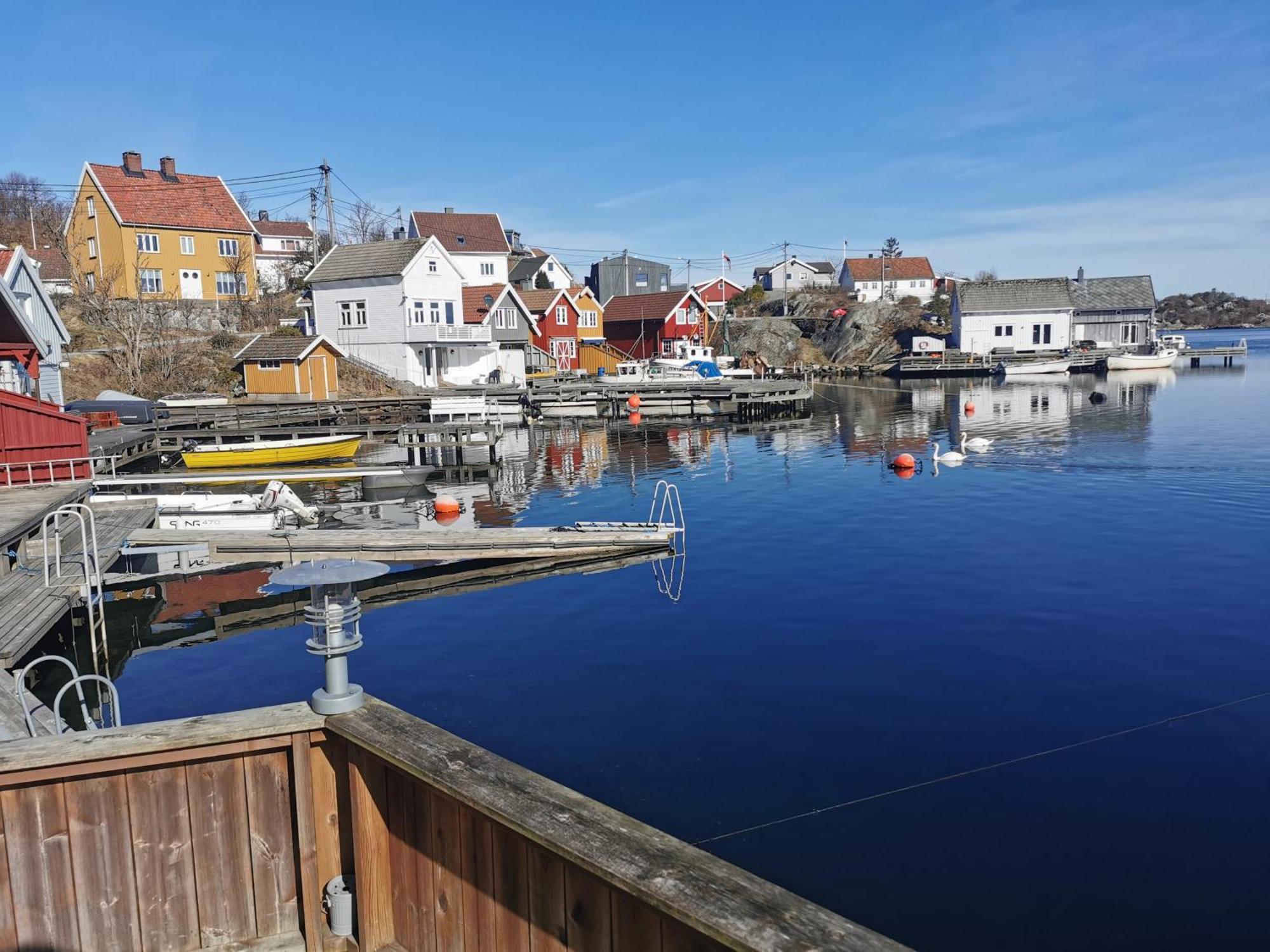 Ferie Pa Bryggekanten I Kristiansand, Flekkeroy Bagian luar foto